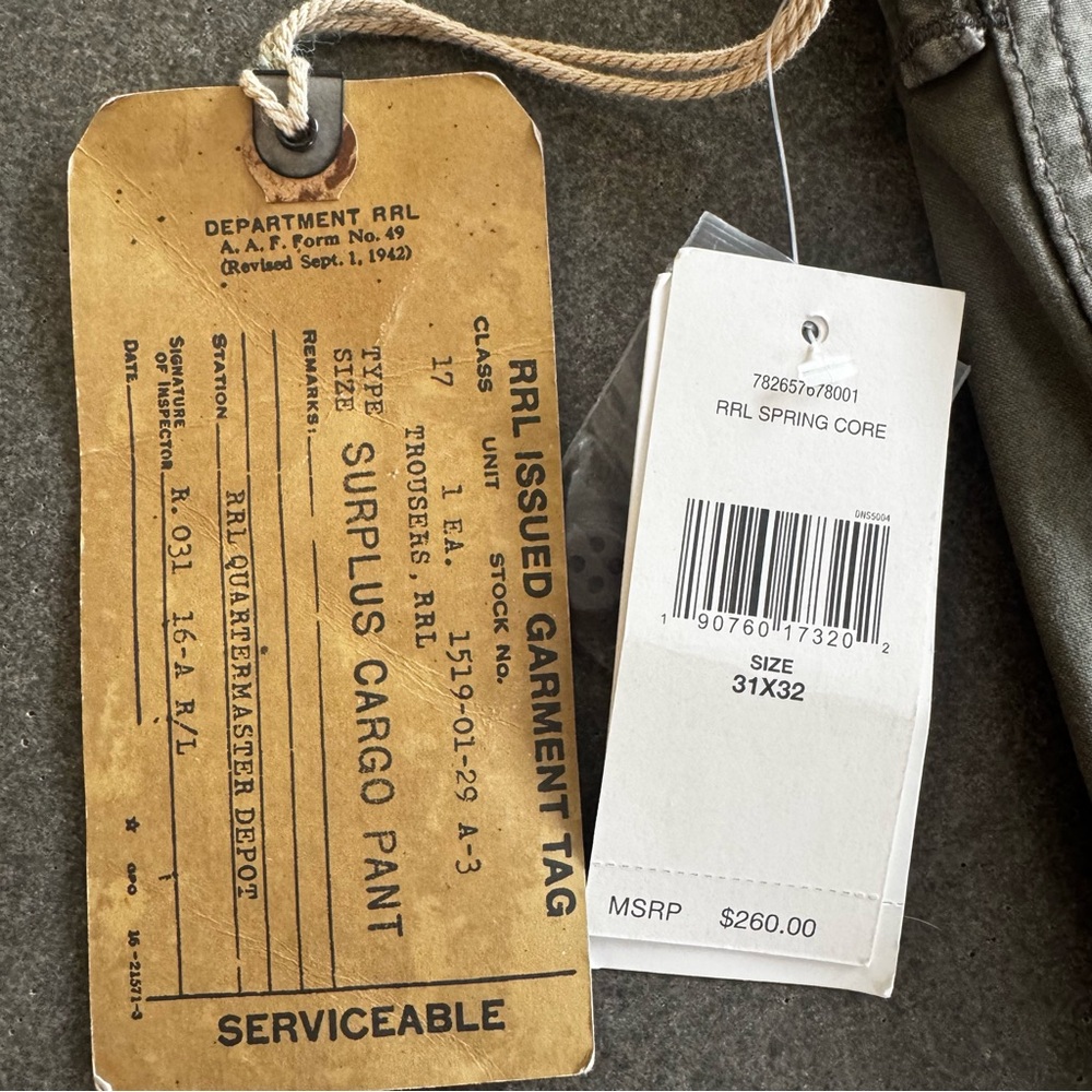 RRL Cargo pants - Picture 3 of 6